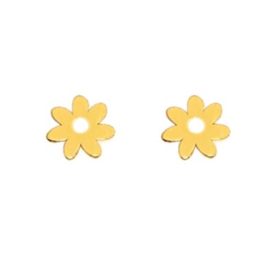 Σκουλαρίκια λουλύδια 14Κ χρυσό